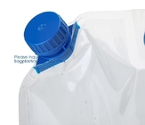 bolso de agua plástico plegable de la botella de agua plegable libre de 5L BPA para promocional/acampar/el paquete del bagease el subir/Picnic/BARBECUE