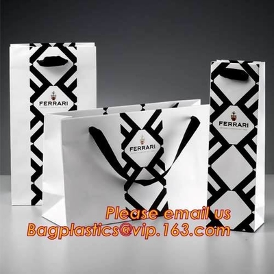 Bolsa de papel que hace compras de alta calidad impresa modificada para requisitos particulares, la bolsa de papel más nueva, bolsa de papel que hace compras, bolsa de papel del regalo