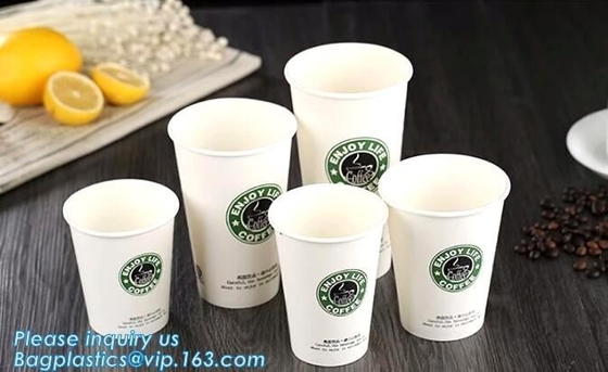 Taza de café disponible de alta calidad del precio bajo de la taza de papel, taza disponible de un sólo recinto doble de papel del café de la ondulación, BAGEASE