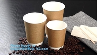 Taza disponible impresa LOGOTIPO de encargo de papel del café, PAQUETE doble disponible vendedor caliente de la taza del papel de empapelar del aislamiento de calor del AMAZONAS