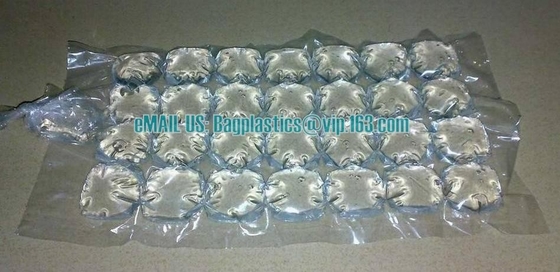 bolsos plásticos disponibles para el uso conveniente, bolso disponible plástico del cubo de hielo, bolso del estallido del hielo, cubo de hielo b plástico del polo de hielo