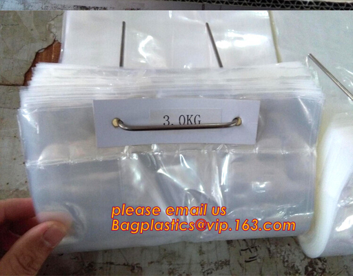 Zip lockkk se levanta el wicket biodegradable del bolso del wicket del polietileno de la bolsa con el jefe de la tarjeta