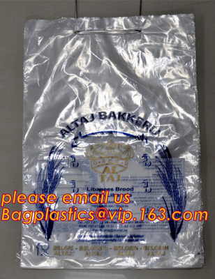 Zip lockkk se levanta el wicket biodegradable del bolso del wicket del polietileno de la bolsa con el jefe de la tarjeta