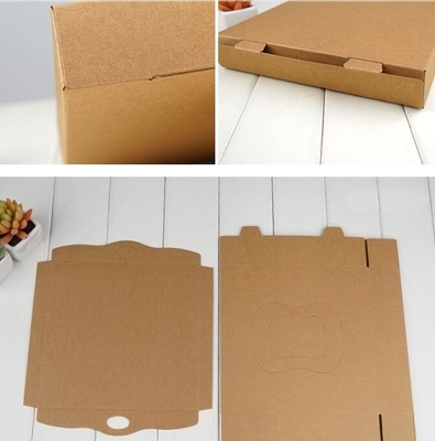 La Micro-flauta impresa de encargo barata al por mayor cortó las cajas acanaladas de la pizza con tintas, cajas acanaladas impresas de encargo de la pizza de la entrega