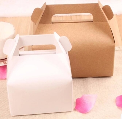 6&quot; 8&quot; 10&quot; 12&quot; 14&quot; blancos llanos diseño su caja de torta pesada del animal doméstico duro claro, caja de torta blanca de encargo al por mayor de la cartulina con w