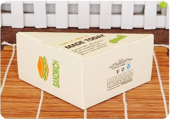 Caja de torta de empaquetado del papel de las ventanas de la magdalena transparente grande al por mayor del cumpleaños con la manija, torta de la caja de torta que empaqueta Contai