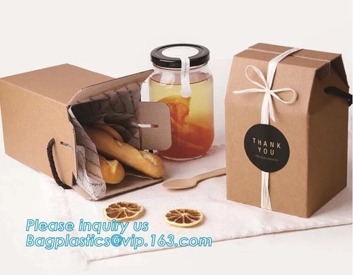 la caja de pastel de bodas modificada para requisitos particulares blanca de la caja de torta de la ventana de la caja de la magdalena de la economía, 6inch en existencia ACARICIA la caja de torta clara plástica de cumpleaños
