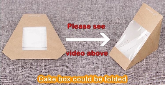 Plástico negro transparente de alta calidad del ANIMAL DOMÉSTICO alrededor de la caja de torta decorativa alta, cajas de pastel de bodas individuales decorativas con