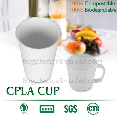 Ampolla que moldea el artículo biodegradable usando la taza del coffe, taza del moldeado de la ampolla, taza del cpla de té del almidón de maíz