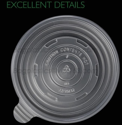 Las tapas abonablees del PLA, BPI certificaron la tapa abonable de la taza de café hecha en China, taza de café con la tapa de CPLA