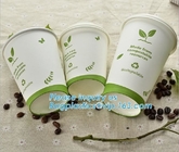 Tapa plástica para la taza de papel del yogur del café del Pla, tapa disponible del color del informe de prueba del SGS de 90m m CPLA para el paquete del bagease de las tazas de café