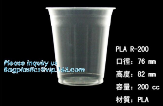 Tapas biodegradables del informe de prueba del SGS de la tapa de la taza del PLA de CPLA de las tapas de la tapa abonable plástica disponible de encargo del café CPLA 62m m para