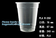 Accesorio abonable de la taza de café CPLA de las tapas biodegradables de la taza del 100%, tapa biodegradable disponible de la taza de café del PLA de la categoría alimenticia