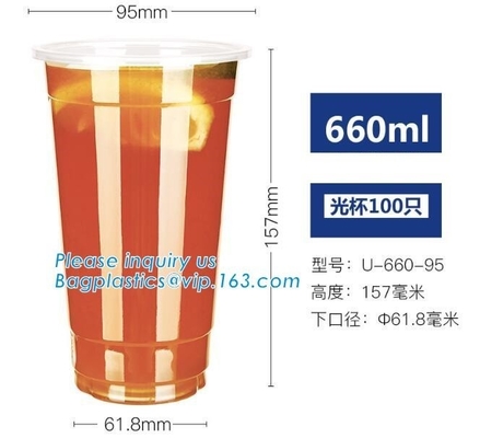 Tapa amarilla opaca biodegradable y abonable con Niza diseño, tapa de la taza (tapa) de la taza del PLA, bagplastics de la taza de café del bagease