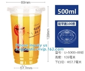 100 biodegradables y tapa abonable de la taza del PLA para la taza de café, papel caliente de encargo de la bebida de Logo Printed Disposable Double Wall