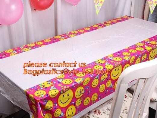 boda BIODEGRADABLE abonable, aniversario, cumpleaños, paño de Patry Decorations Table Cover Table del acontecimiento de la boda de la tabla