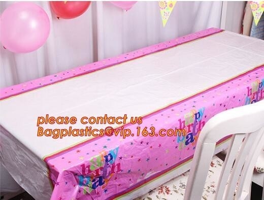 boda BIODEGRADABLE abonable, aniversario, cumpleaños, paño de Patry Decorations Table Cover Table del acontecimiento de la boda de la tabla