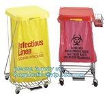 Hospital inútil médico amarillo grande resistente del Biohazard, bolsos médicos de la autoclave del Biohazard, biológico y médico, pac