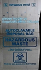 Fuentes médicas de la eliminación de residuos del biohazard de los materiales consumibles, bolsos médicos plásticos de la autoclave del LDPE, bolso de la eliminación de residuos del Biohazard