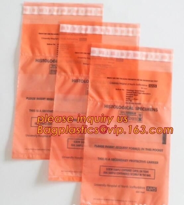 El Biohazard apto para el autoclave del laboratorio empaqueta el espécimen del Biohazard de la pared del grado médico tres