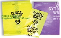 Sacos inútiles biológicamentes peligroso, basura radiológica y ambiental Overv de la basura biológica - de la gestión, biológicamente peligroso y médica
