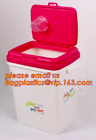 El recipiente para residuos agudo médico de los envases 5L de los PP, los sostenidos médicos ajusta el envase estéril, compartimiento médico plástico BO de la disposición
