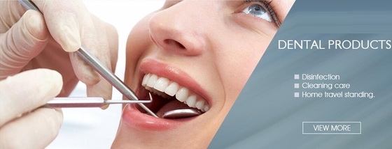 Los productos del examen dental machihiembran la película protectora dental de la extremidad quirúrgica de la succión del espejo de boca de la caja de la dentadura del depresor dental
