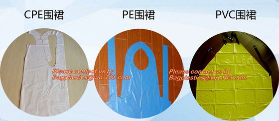 Delantales industriales resistentes de la prenda impermeable del delantal reutilizable del PVC, lavaplatos Aprons, cuero de la microfibra, delantal químico del PVC del laboratorio
