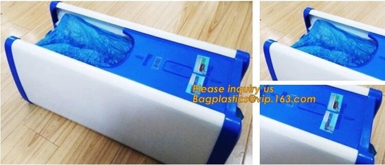 Los zapatos autos disponibles cubren el dispensador para la fábrica con los zapatos no tejidos cubierta, zapatos cubren las máquinas, máquinas de la cubierta, ensenada