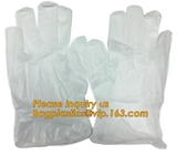 guantes disponibles del pvc del vinilo del examen, guantes blancos plásticos de los guantes disponibles del PVC del No-polvo, guantes BAGEASE del vinilo/pvc