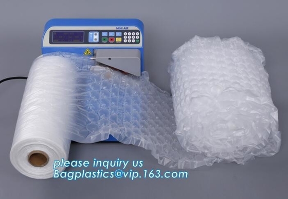El aire protector del tarro del dunage durable del PE llenó la almohada, bolsas de la columna del aire ventila el bolso del balastro de madera, a prueba de choques impermeable, bagease