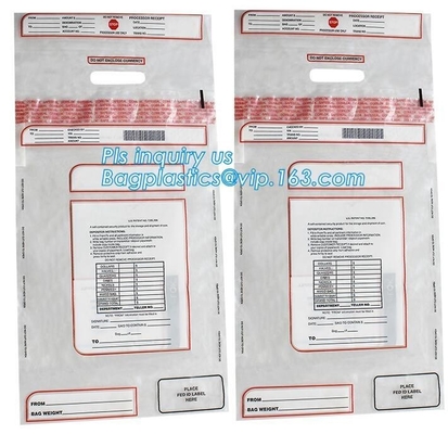 El documento confidencial empaqueta seguridad antiestática empaqueta pruebas y la cadena de los bolsos pacientes de la protección de la medicina de los bolsos de la custodia