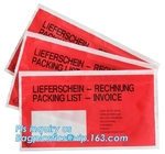 Sobres impermeables de la lista que embala con A3 auto-adhesivo A4 B4 B5 A7 C5 C7size, sobre incluido a5, bageas de la lista de embalaje