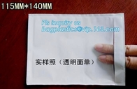 Sobres del documento de la lista que embala del envío de TNT DHL, sobre acolchado de la lista de embalaje, embalaje expreso inalterable del plástico del uso