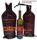 El expedidor seguro reutilizable del vino del almacenamiento del viaje de la prueba del escape empaqueta el protector plástico disponible de la burbuja de la botella de vino que el viaje empaqueta el Po