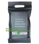 la maicena hizo aduana biodegradable imprimió los bolsos de envío plásticos, biogra biodegradable de encargo del bolso del mensajero del proveedor de China