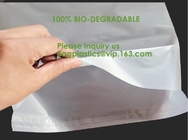 Los anuncios publicitarios polivinílicos negros mates de encargo de envío 10x13 del sobre del mensajero plástico abonable biodegradable empaquetan bageas del bagplastics