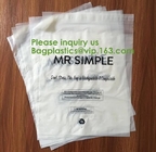 Luchemos el plástico junto, el bolso de envío abonable del 100%, bolso de envío biodegradable de encargo del mensajero del bolso para el shoeb del paño