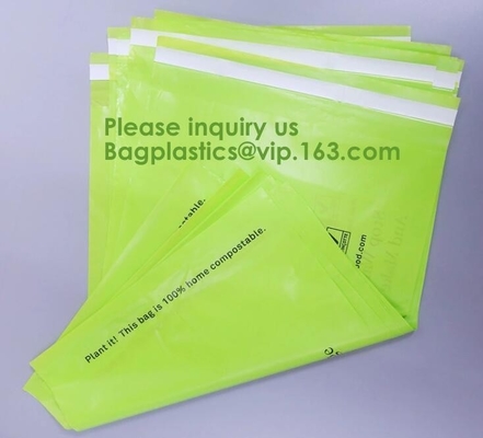 La maicena hizo envío abonable biodegradable el bolso de envío plástico anuncio publicitario de encargo de la burbuja los anuncios publicitarios polivinílicos los bagplas del bagease