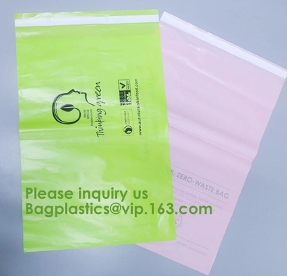 La maicena hizo envío abonable biodegradable el bolso de envío plástico anuncio publicitario de encargo de la burbuja los anuncios publicitarios polivinílicos los bagplas del bagease