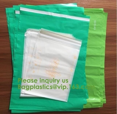 La maicena hizo envío abonable biodegradable el bolso de envío plástico anuncio publicitario de encargo de la burbuja los anuncios publicitarios polivinílicos los bagplas del bagease