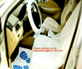 Hoja reutilizable de la cubierta del volante de la funda de asiento de la funda de asiento de nylon/de los asientos de carro