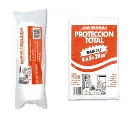 El absorbente de uso múltiple resistente imprimió los 6ft caídos, pinta el paño de recogida plástico utilizado para la familia, Cl plástico al por mayor del descenso