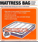 El colchón empaqueta la silla Sofa Cover Dust Cover Sheet, bolsos disponibles del almacenamiento del colchón