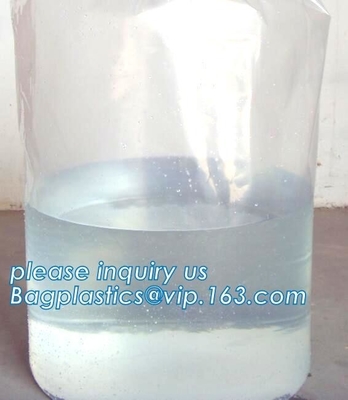 Bolsos plásticos inferiores redondos durables de los trazadores de líneas del barril del tambor, bolso plástico de la parte inferior de la ronda del PE, trazador de líneas de tambor inferior redondo, bagplastics