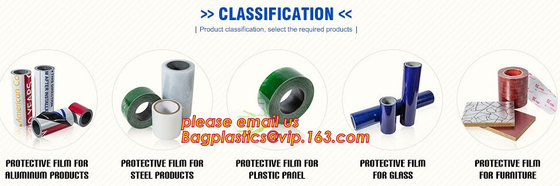 la película protectora para las hojas de aluminio, plástico carrete de película protector recicla la película de estiramiento, abrigo Film/PE Protec del estiramiento de la plataforma