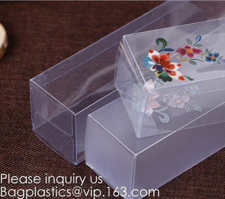caja clara para la caja plástica del ANIMAL DOMÉSTICO de la caja plástica de la caja de ventana del caso del smartphone para los auriculares, caja plástica del ANIMAL DOMÉSTICO de la caja del animal doméstico de la caja de ventana