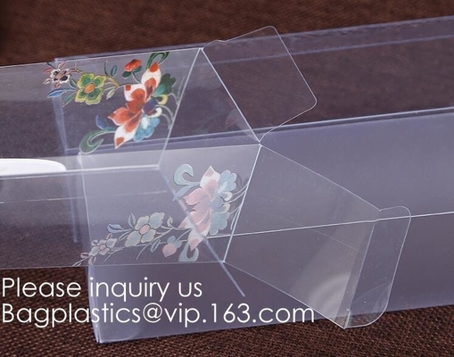 caja clara para la caja plástica del ANIMAL DOMÉSTICO de la caja plástica de la caja de ventana del caso del smartphone para los auriculares, caja plástica del ANIMAL DOMÉSTICO de la caja del animal doméstico de la caja de ventana