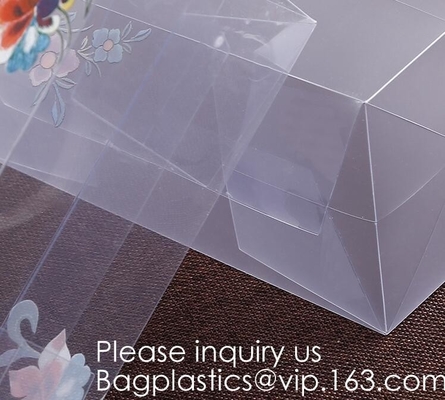 caja clara para la caja plástica del ANIMAL DOMÉSTICO de la caja plástica de la caja de ventana del caso del smartphone para los auriculares, caja plástica del ANIMAL DOMÉSTICO de la caja del animal doméstico de la caja de ventana