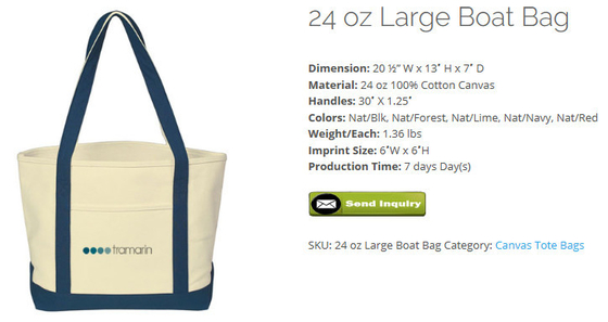 El barco del bolso del cierre del botón empaqueta el barco de la cremallera del bolsillo empaqueta a Tote Bags Allure Cosmetic Bags plano, bolsillo Tote Zipper Canvas Bo de la diapositiva